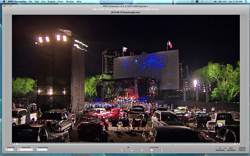 A Jimmy Buffett drive-in show in 2014 live-streamed to other drive-ins